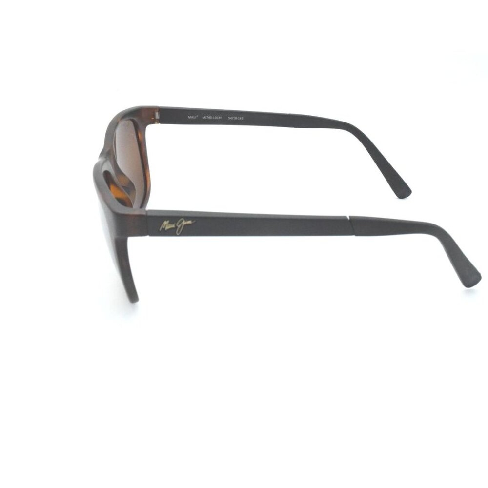 Maui Jim Tall Slide MJ 740-10CM Matte Tortoise / HCL® Bronze Polarized - Picture 3 of 6